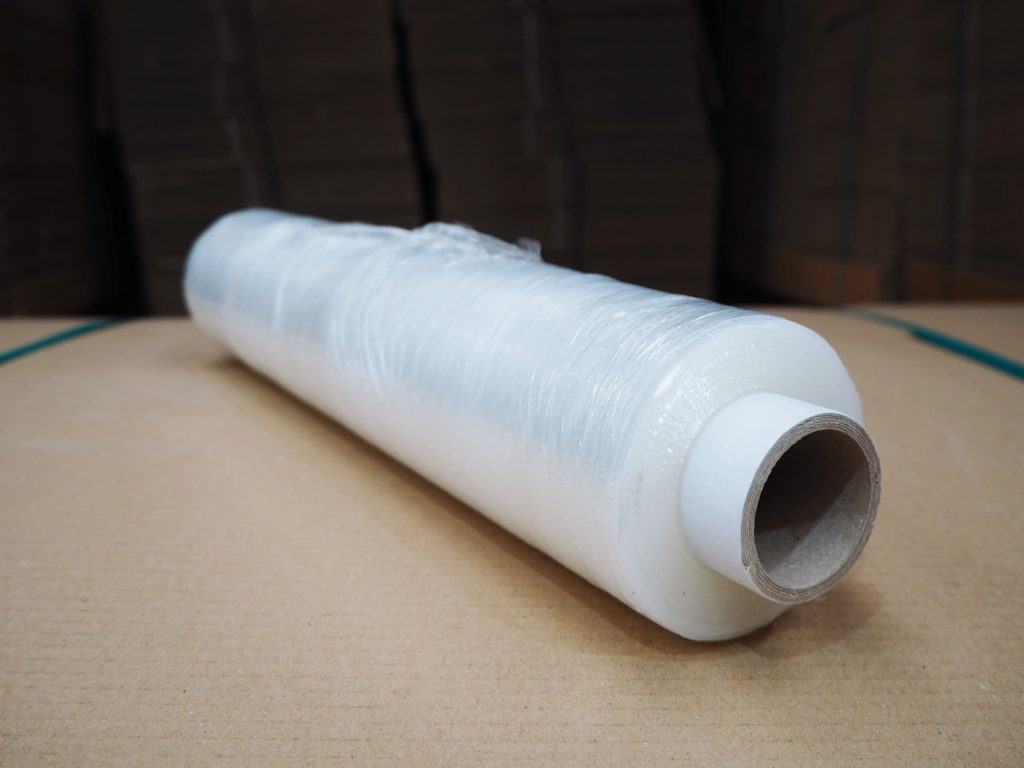 Roll of sustainable palletwrap