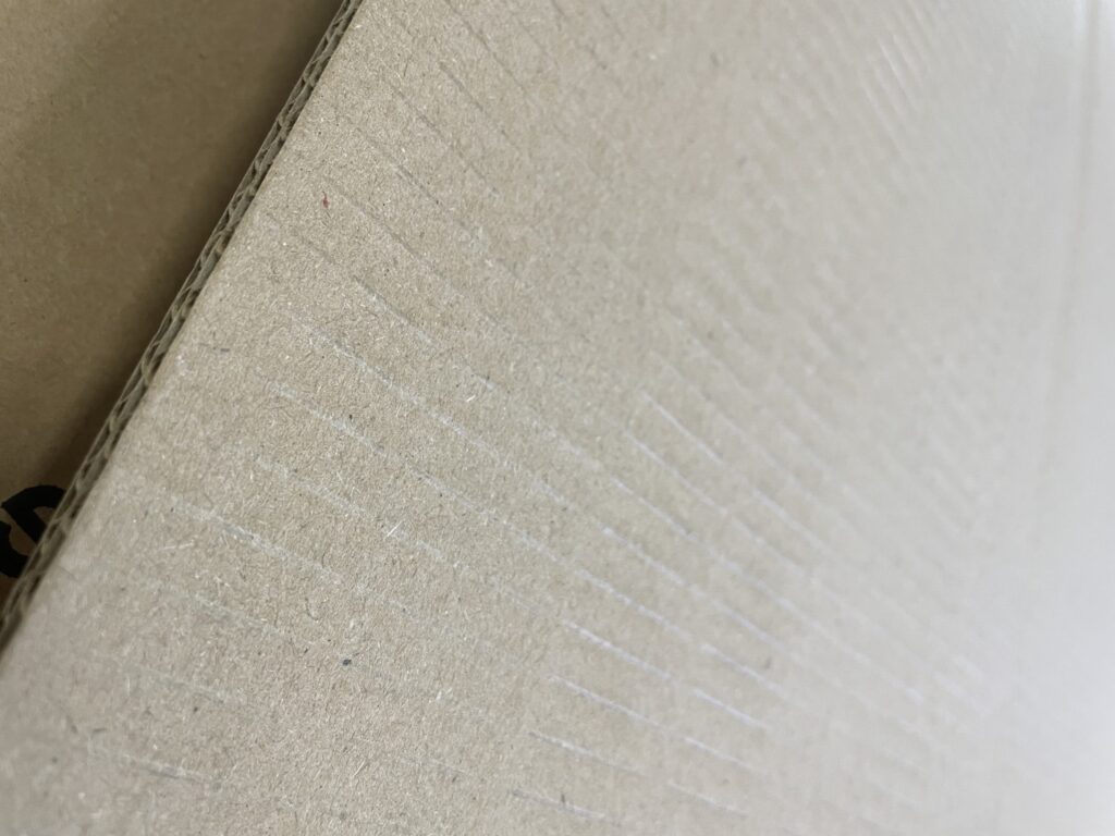 Sustainable corrugated cardboard